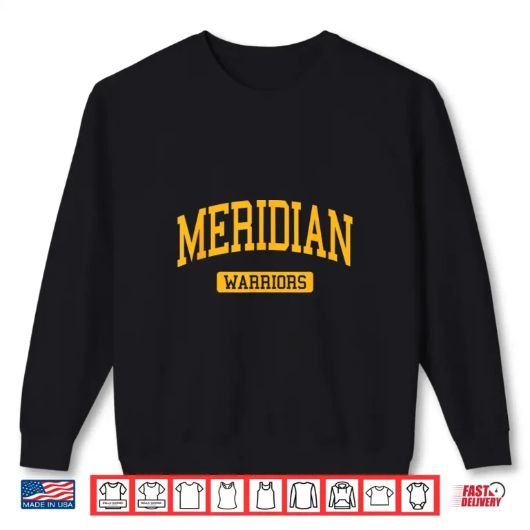 Sweatshirt Meridian High School HS Meridian ID Varsity Sports Shirt