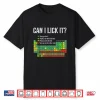 Can I Lick It Periodic Table Shirt Funny Science School Shirt