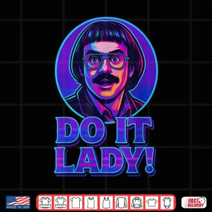 Design Do It Lady Retro Shirt