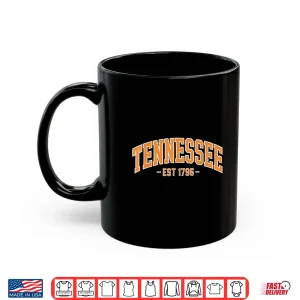 Mug State of Tennessee Est 1796 Pride Classic TN Themed Orange Shirt
