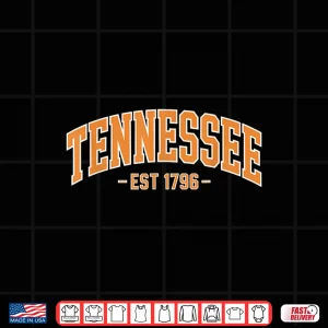 Design State of Tennessee Est 1796 Pride Classic TN Themed Orange Shirt