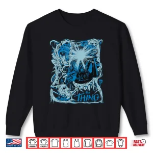 Sweatshirt The Thing Comic Horror Panel Shirt