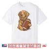 Golden Retriever Dog Football Game Day Touchdown Season Shirt