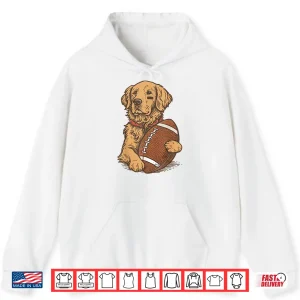 Hoodie Golden Retriever Dog Football Game Day Touchdown Season Shirt