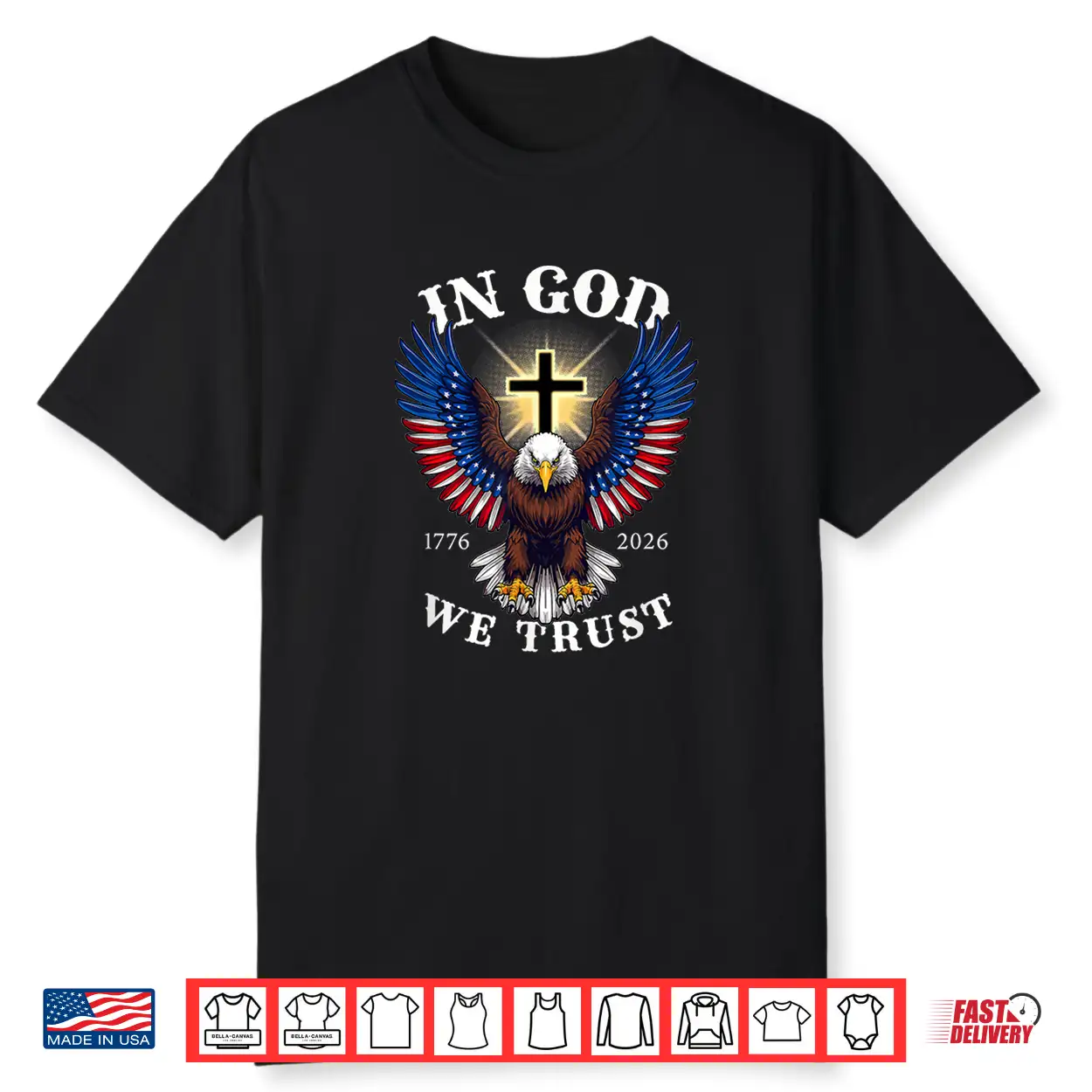 In God We Trust Patriotic Eagle Faith And Freedom Shirt In God We Trust Patriotic Eagle Faith And Freedom Shirt