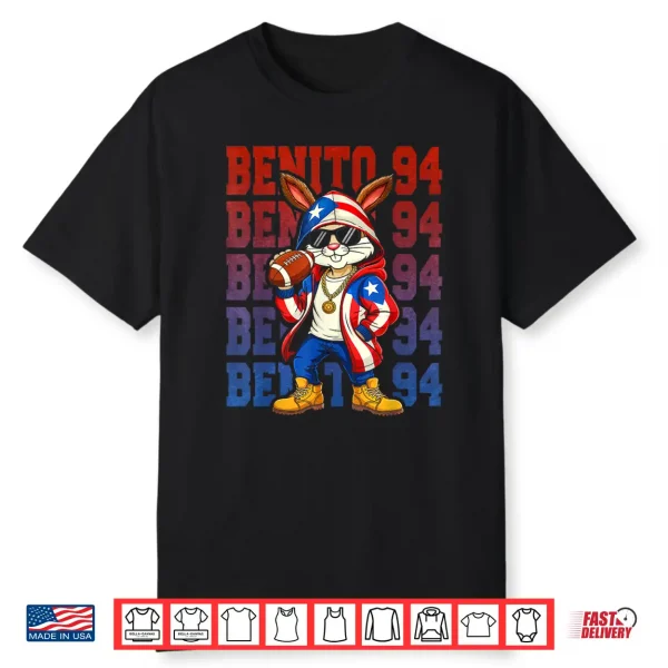 Jersey Text Benito 94 Number For Sport Front & Back Shirt