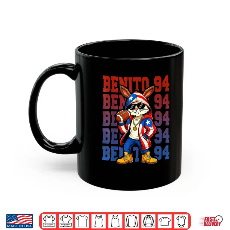 Jersey Text Benito 94 Number For Sport Front & Back Shirt 3 Mug Jersey Text Benito 94 Number For Sport Front Back Shirt