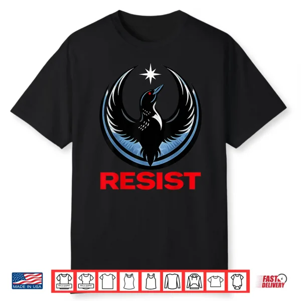 Resist Minnesota Rebel New State Flag Men Women Shirt