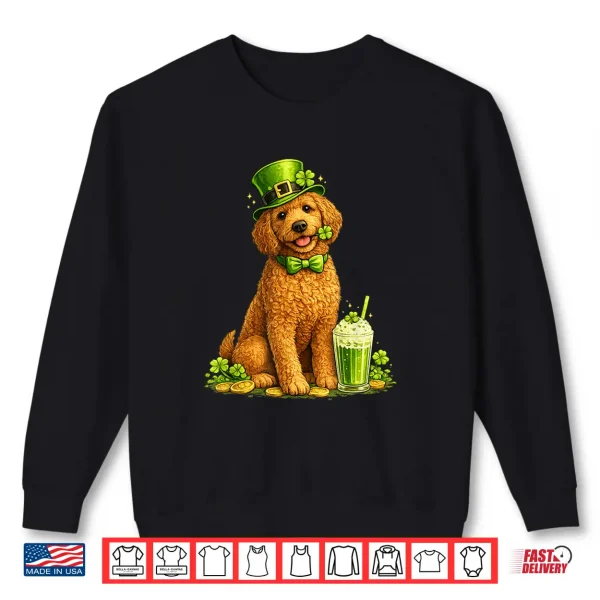 Sweatshirt St PatrickS Day Labradoodle Dog Shirt