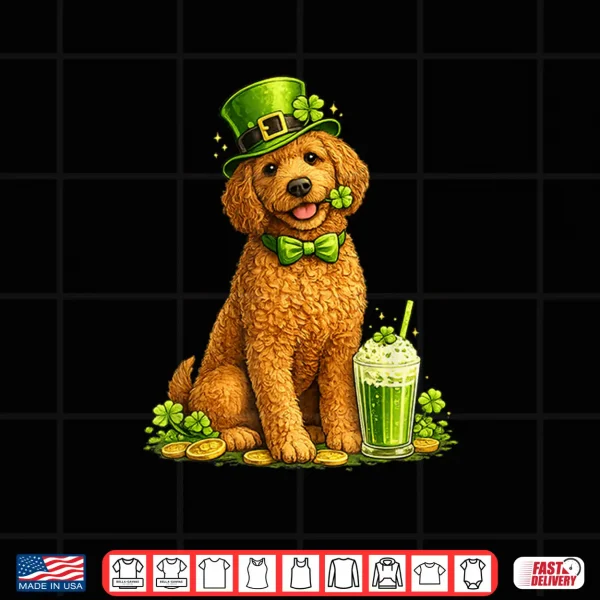 Design St PatrickS Day Labradoodle Dog Shirt