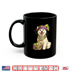 Mug Cute Mardi Gras Themed West Highland Terrier Westie Dog Shirt