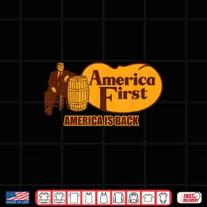 Design America First Barrel Shirt