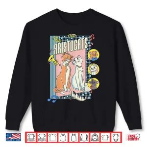 Disney The Aristocats Duchess And Thomas Retro Jazz Shirt 2 Sweatshirt Disney The Aristocats Duchess And Thomas Retro Jazz Shirt