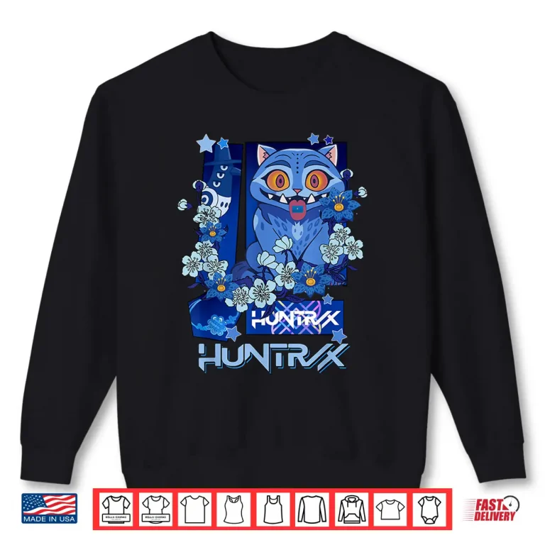 Sweatshirt Colorful and Splendid Tiger Derpy Anime Style KPop Demon Hunters Shirt