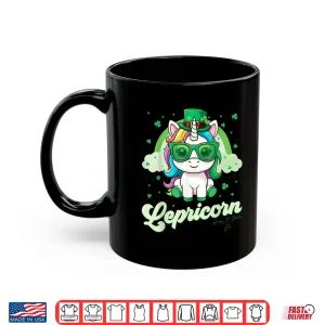 Mug Funny Lepricorn Unicorn Happy St Patricks Day Women Girls Shirt