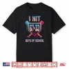 I Hit 67+33 100 Days Of School Boys Baseball Drip Sport Shirt