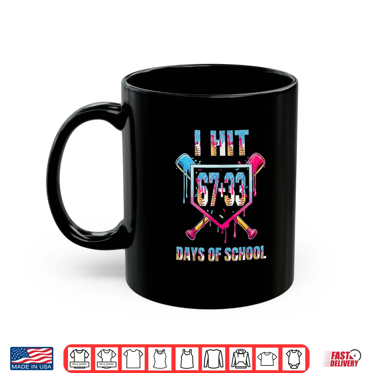 I Hit 67+33 100 Days Of School Boys Baseball Drip Sport Shirt I Hit 67+33 100 Days Of School Boys Baseball Drip Sport Shirt