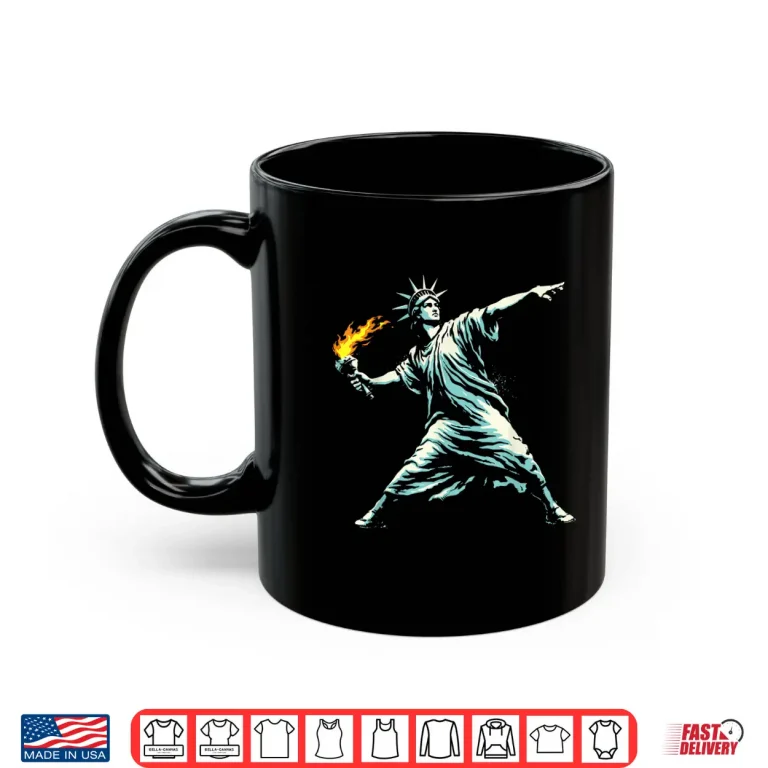 Mug Statue Of Liberty Resist Shirt