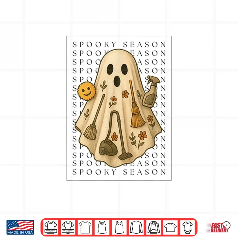Design Spooky Season Cleaning Shirt
