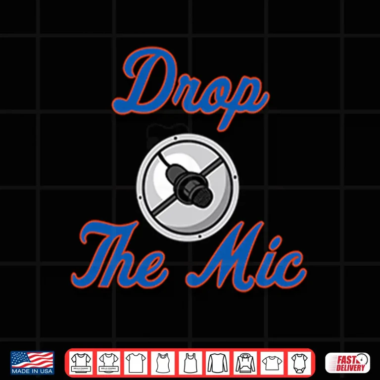 Design New York Mets Drop The Mic Shirt 1