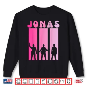 Sweatshirt Jonas First Name I Love Jonas 80s Vintage Shirt