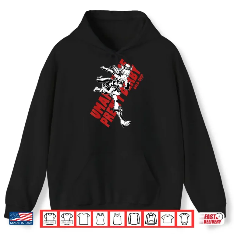 Hoodie Umamusume Pretty Derby Gold Ship Shirt