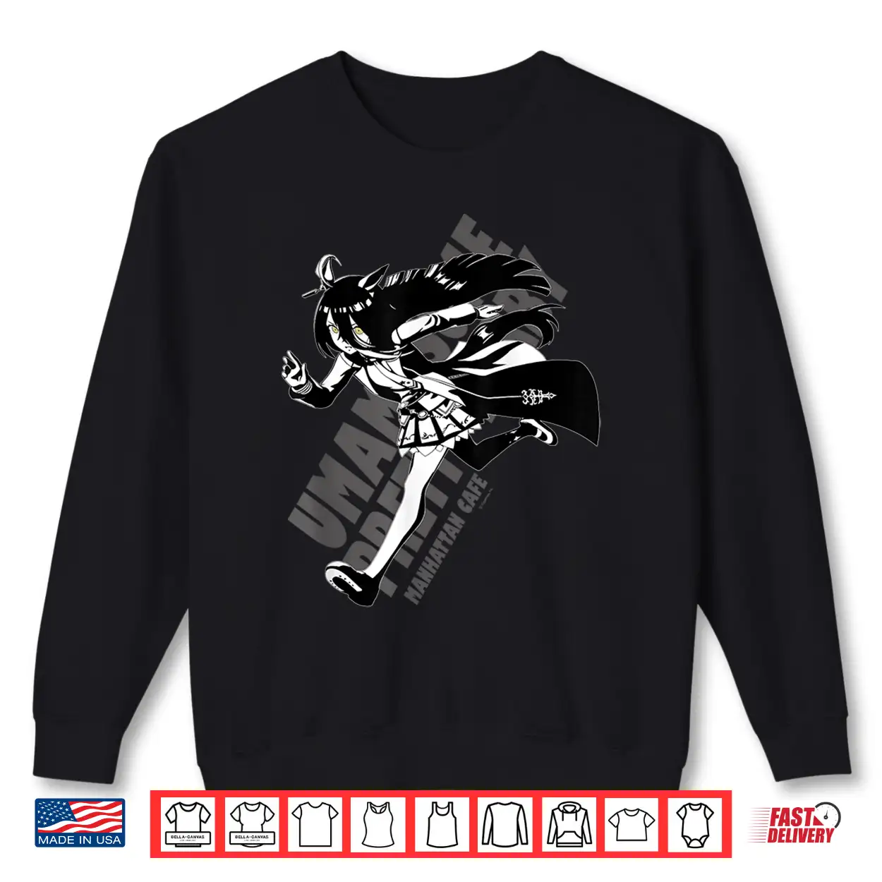 Umamusume Pretty Derby Manhattan Cafe Shirt Umamusume Pretty Derby Manhattan Cafe Shirt