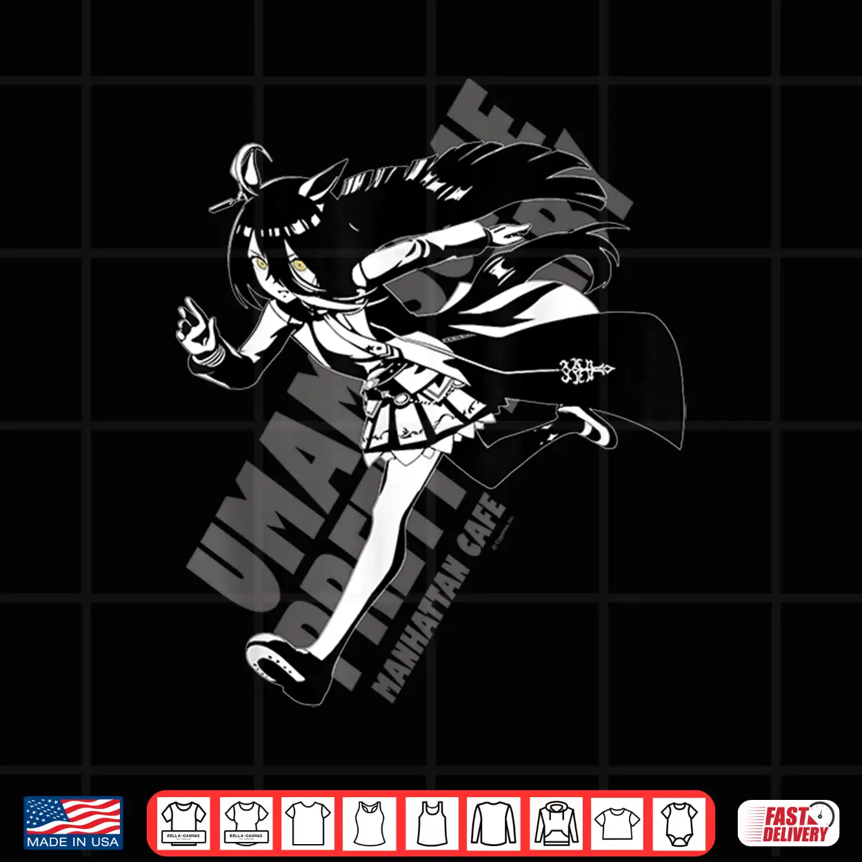 Umamusume Pretty Derby Manhattan Cafe Shirt Umamusume Pretty Derby Manhattan Cafe Shirt