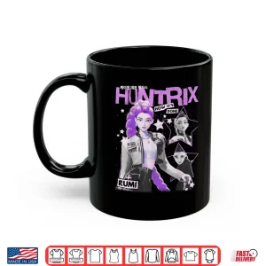 Mug Huntrix Rumi How Its Done Retro Poster Shirt