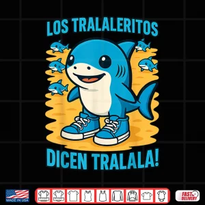 Design Italian Brainrot Los Tralaleritos Dicen Tralalan Funny Meme Shirt