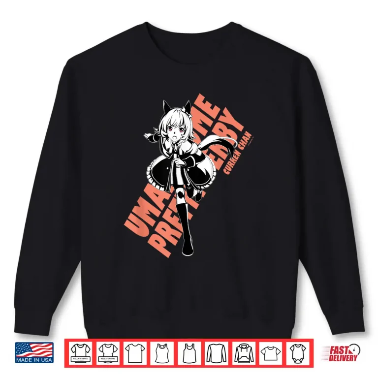 Sweatshirt Umamusume Pretty Derby Curren Chan Shirt 1