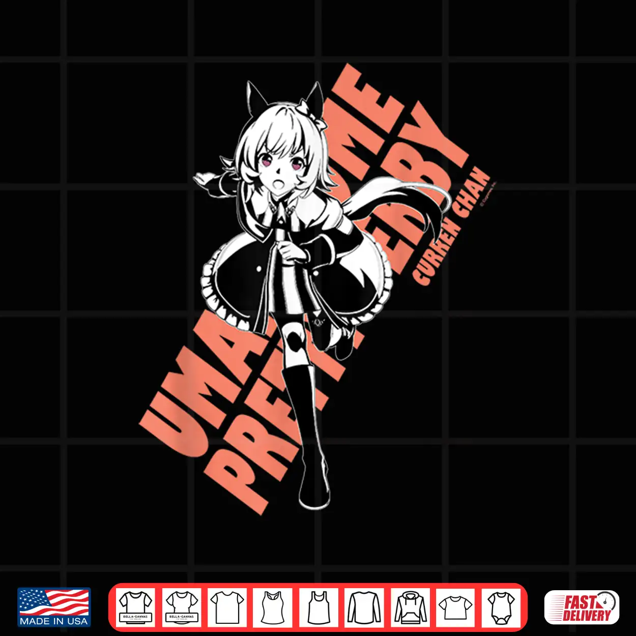 Umamusume Pretty Derby Curren Chan Shirt Umamusume Pretty Derby Curren Chan Shirt