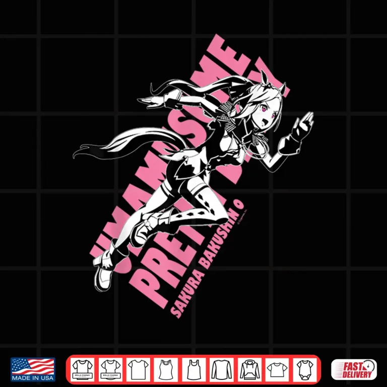 Design Umamusume Pretty Derby Sakura Bakushin O Shirt