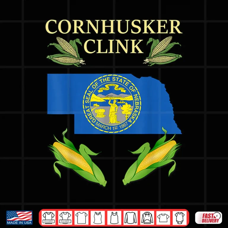 Design Cornhusker Clink Nebraska USA Politics Shirt 1