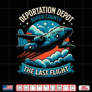 Design Patriotic America Deportation Depot The Last Flight Shirt 1