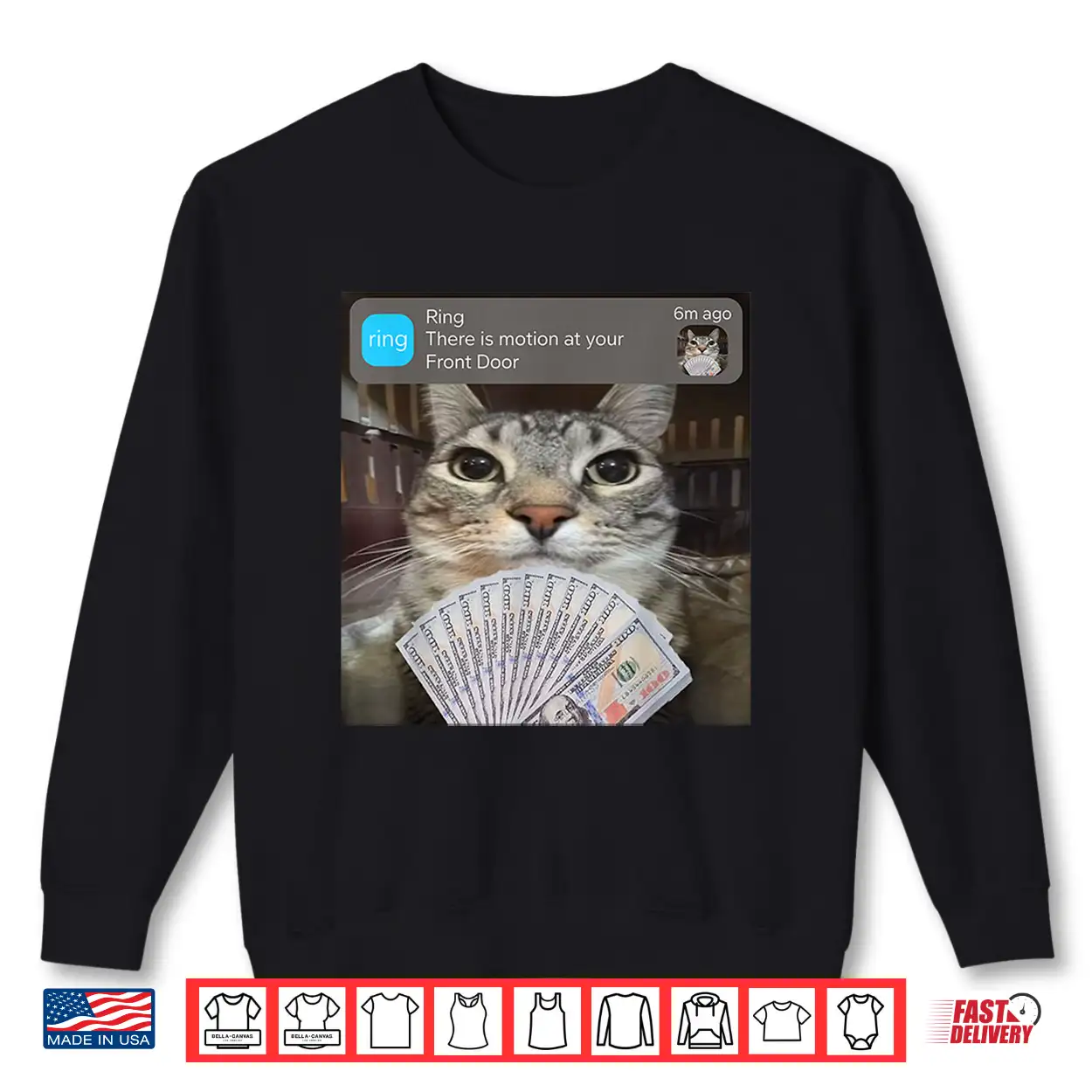 Ring There Is Motion At Your Front Door Funny Meme Cute Shirt Ring There Is Motion At Your Front Door Funny Meme Cute Shirt