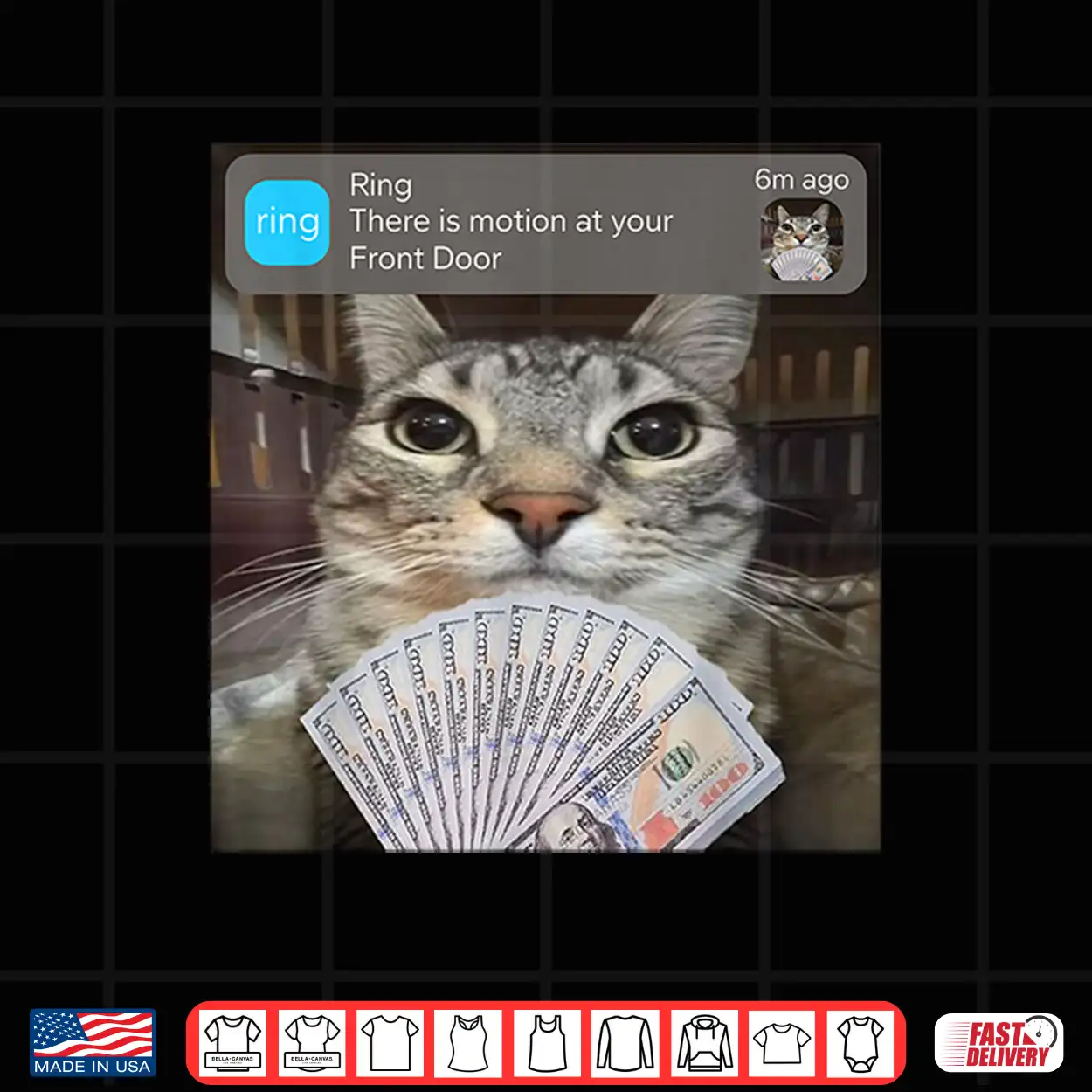 Ring There Is Motion At Your Front Door Funny Meme Cute Shirt Ring There Is Motion At Your Front Door Funny Meme Cute Shirt