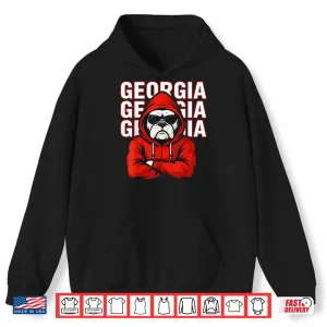 Hoodie Cool Georgia Bulldos Shirt 1