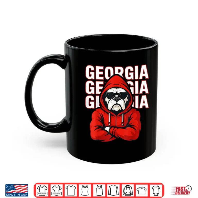 Mug Cool Georgia Bulldos Shirt 1