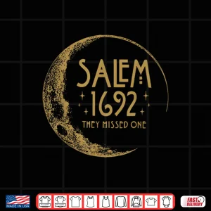 Design 1692 They Missed One Shirt Women Halloween Shirt Witch Shirt