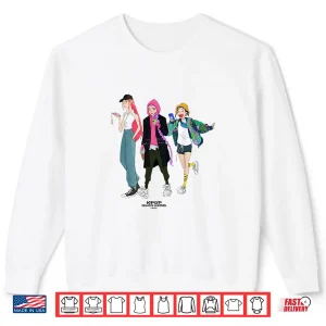 Sweatshirt HUNTRIX Girls Streetwear KPop Demon Hunters Shirt