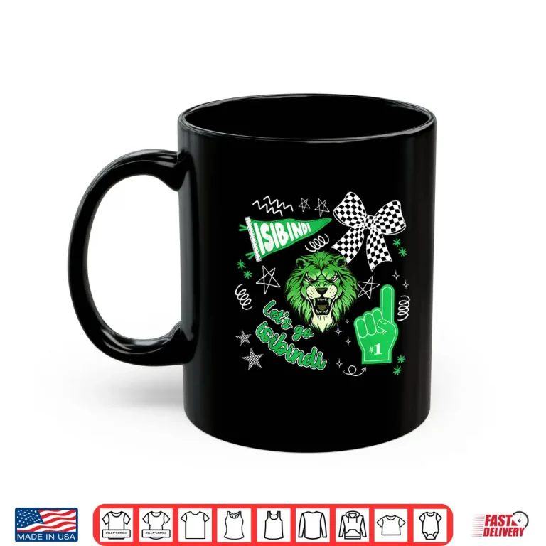 Mug Lets Go Isibindi Retro Cheering School Spirit Shirt