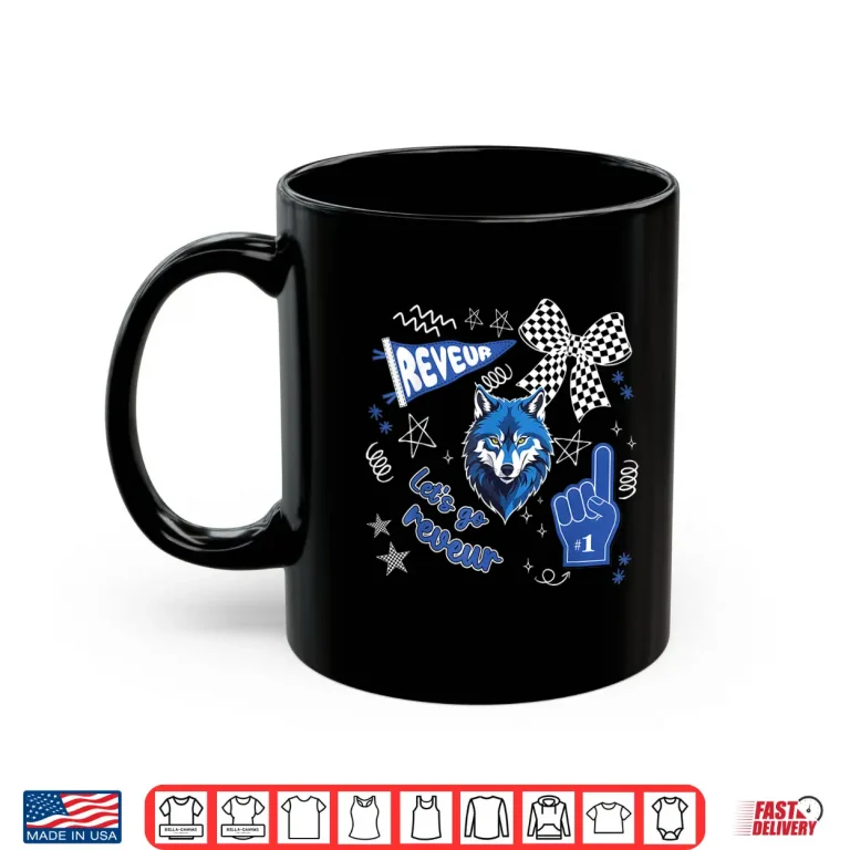 Mug Lets Go Reveur Retro Cheering School Spirit Shirt