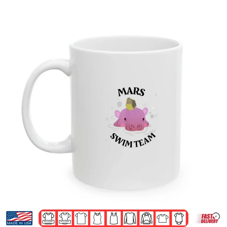 Mug Mars Swim Team Hippo Shirt