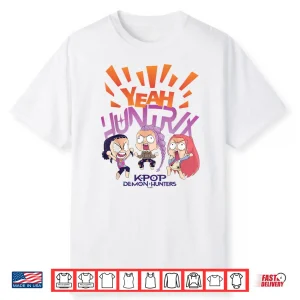 Yeah Huntrix Kpop Demon Hunters Shirt