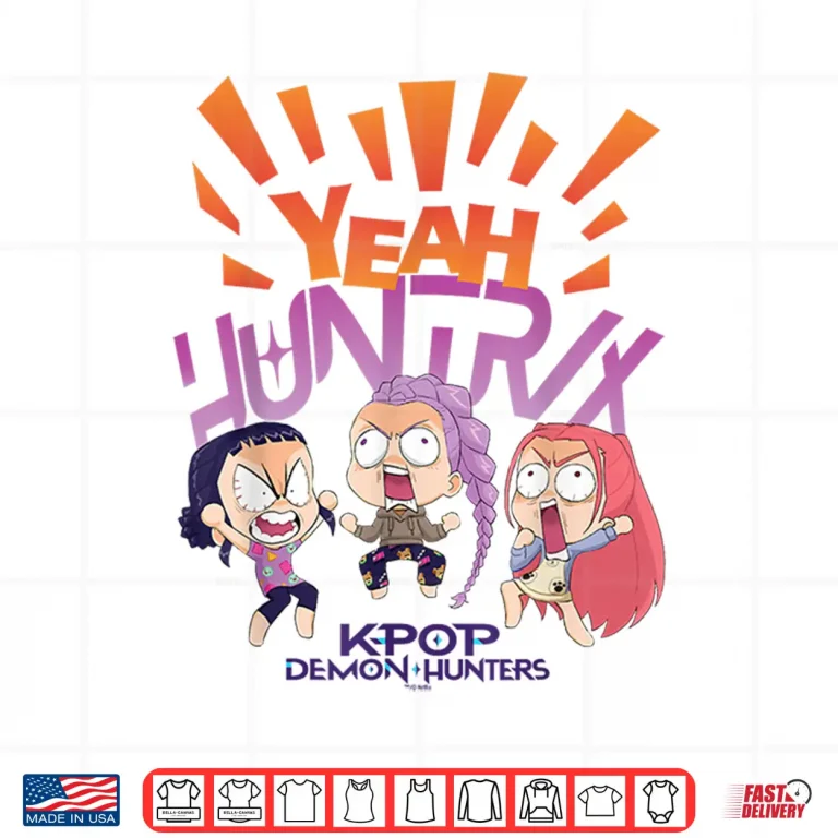 Design Yeah HUNTRIX KPop Demon Hunters Shirt