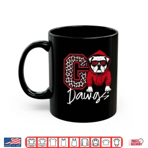 Mug Game Day Retro Go Dawgs Bulldogs Shirt