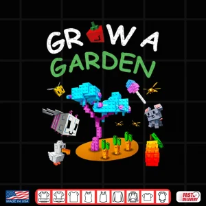 Design Grow A Garden Funny Candy Blossom Shirt