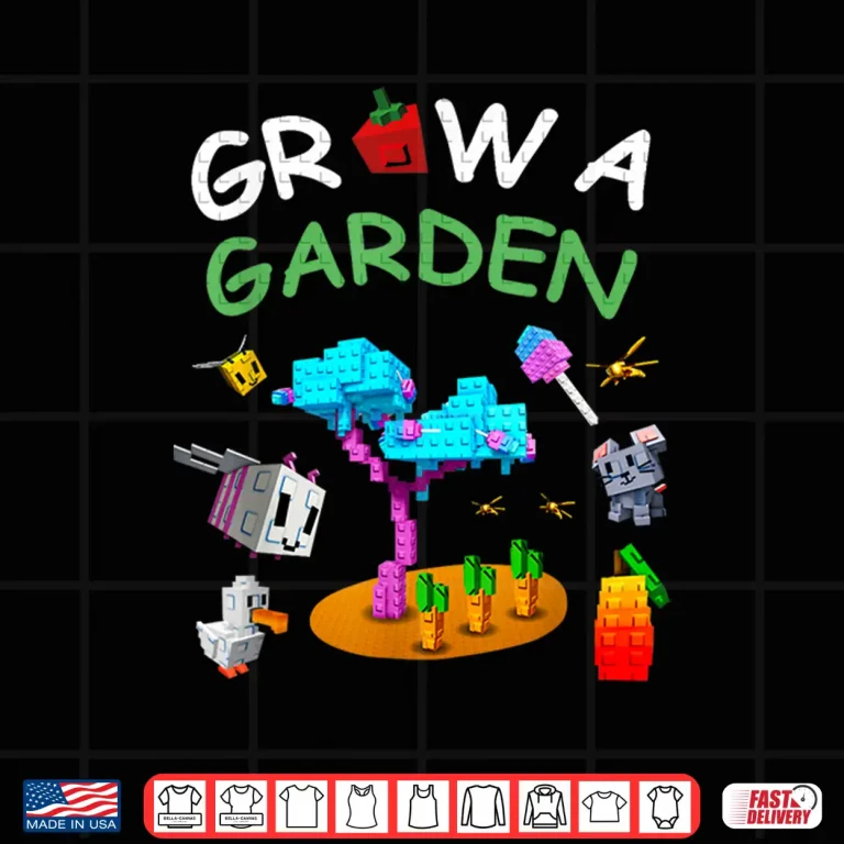 Design Grow A Garden Funny Candy Blossom Shirt