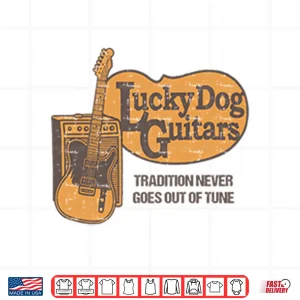Design Lucky Dog Guitars Cracker Barrel Shirt